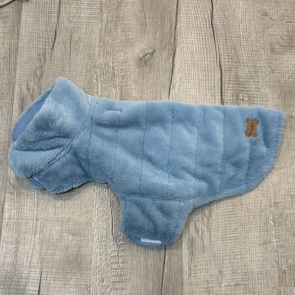 Koolaburra UGG Blue Quilted Dog Coat - Jacket - Medium I